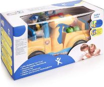 2 x Kids Construction Toy Truck Tools Set, Musical Electric Drill and Small Part Toys Storage Car