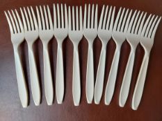 Plastic Knives and Forks - Box of 200 of Each