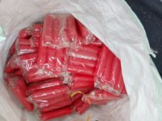 Red Candles In Packs of 4. 12 Packs.