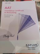 Accounting Textbooks and Worksheets