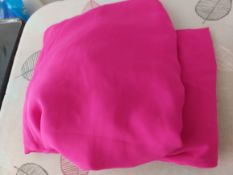 Chiffon Fabric In Fuchsia Pink Min 5 Yards