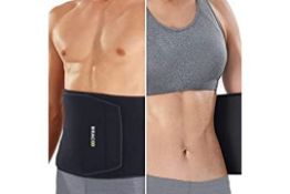 BRACOO SE22 Waist Trimmer Wrap Comfort Fit Trimmer