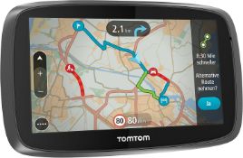 TomTom GO 5000 Europe GPS Navigation Lifetime Maps Traffic Updates