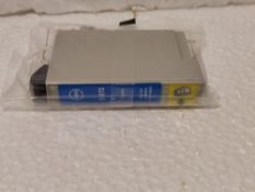 10x E-872 Ink Cartridge Replacement For Epson T0872 Cyan