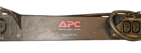 2x APC AP7552 Rack PDU 0U Power Distribution Unit 230V Server