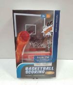 2x STAY GENT Mini Basketball Hoop For Kids and Adults With Electronic Score Record
