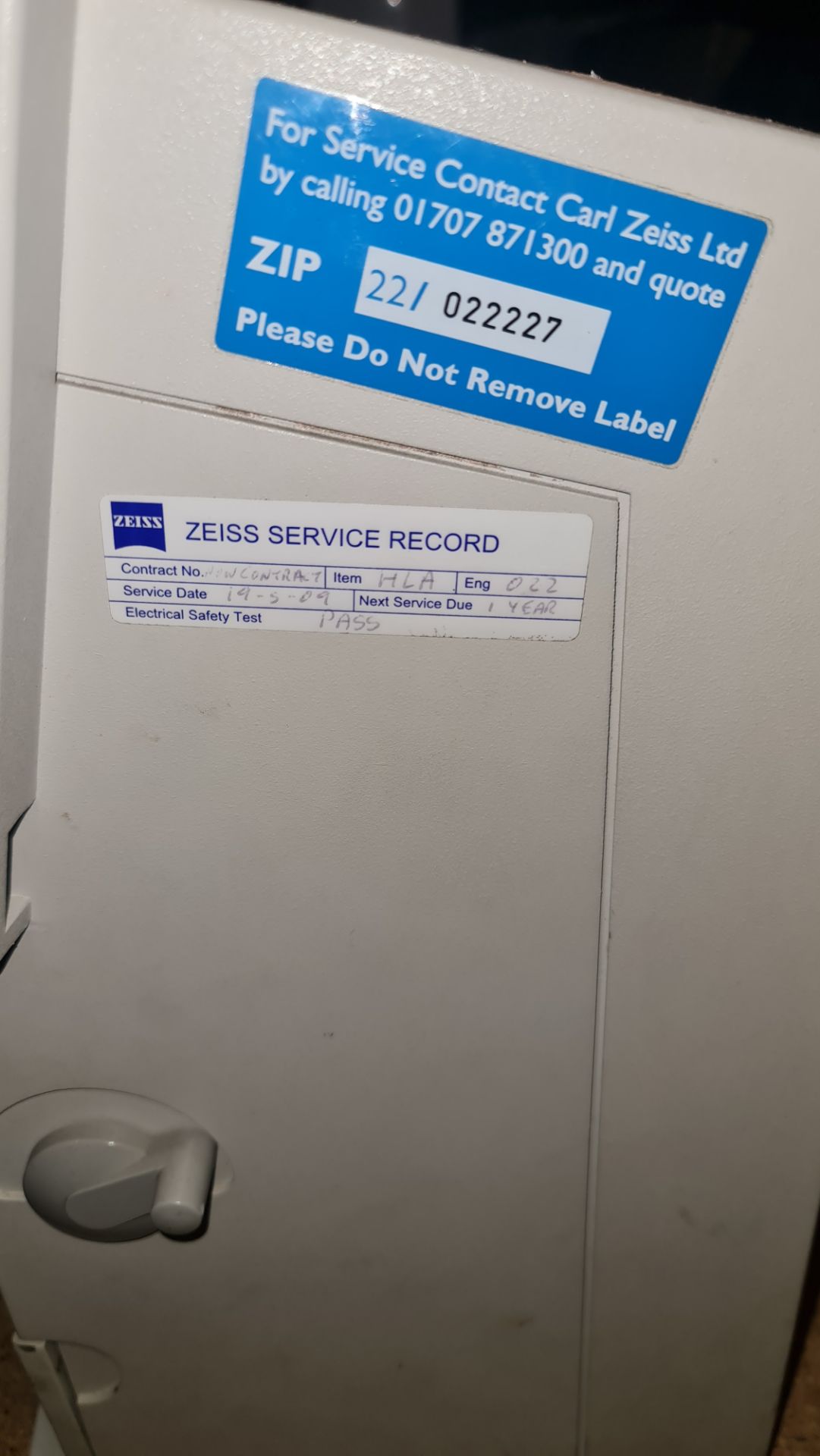 Zeiss Humphrey Lens Analyzer Optical Testing Unit – Powers On Untested - Image 4 of 6
