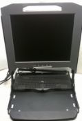 Dell 1U Rack Mount KMM Kit 17FP 17"" LCD Monitor