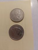 2 Commemorative Coins