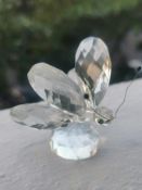 Swarovski Crystal Butterfly Figurine