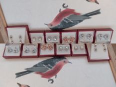 Stunning Earrings x 6 Pairs