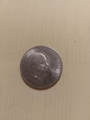 Large Winston Churchill Commemorative Crown 1965