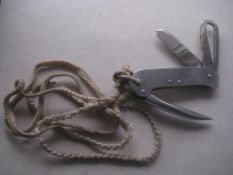 Vintage G. Ibberson & Co PAT. NO. 892670 Sailors Pocket Knife