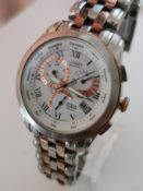 Citizen Eco-Drive Perpetual Calendar Two-Tone Watch - Model BL8106-53A (E870 Movement)