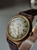 Vintage Rare Fulton (Hamilton) Superautomatic 25J – Tropical Patina