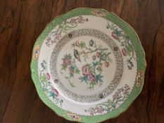 Rare c1836 Set of 8 Felspar Porcelain Fruit/Dessert Plates and Two Serving Compotes