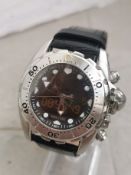 Sector Analog-Digital Diver-Style Watch – Hybrid Rare, Fully Functional.