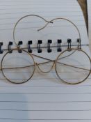 Antique Gold Spectacles