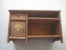 Vintage Dolls House Wooden Desk