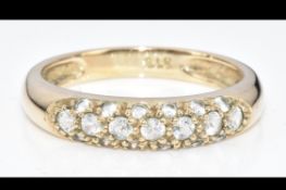 A 9ct Gold Ring Set With Spinel, 2.60g, Size N