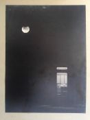 MJ Calvert, Gelatine Exhibition Photo, B&W On Board With Inscription, 1970s