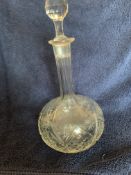 Vintage Cut Crystal Decanter c1920’s