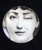 Fornasetti (Italian) Tema E Variazioni No: 82 Plateulia (Winking Eye) 1 of 4