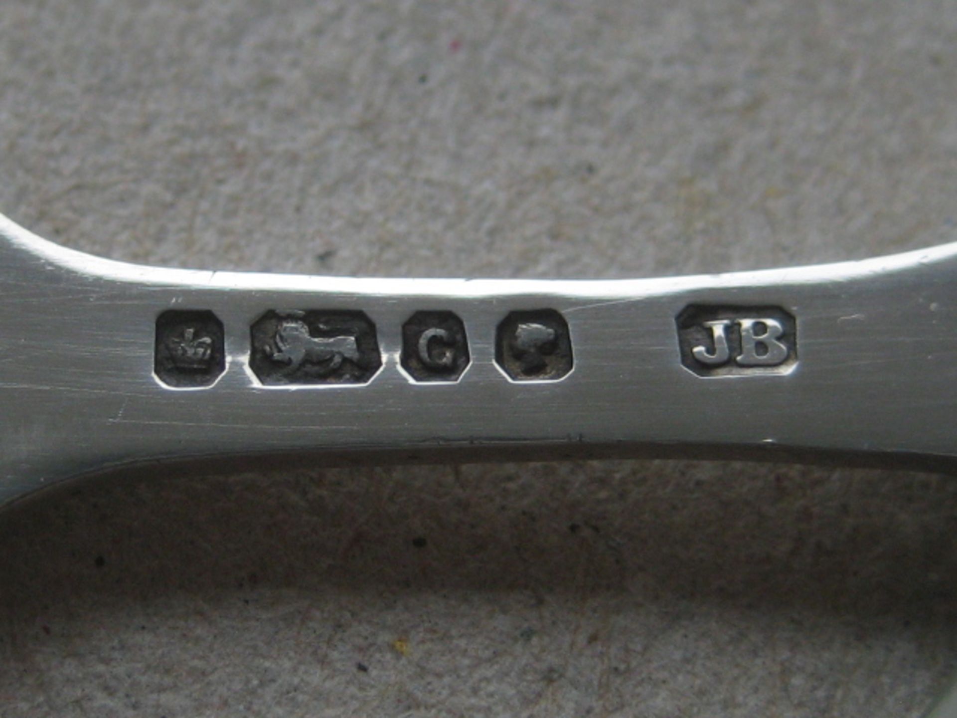 Victorian Mother of Pearl Hafted Cased Silver Bladed Folding Fruit Knife and Fork - Image 14 of 16