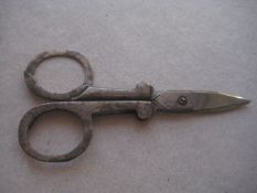 Vintage Folding Steel Scissors