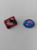 Selection of 5 Vintage Brooches