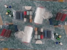 Bag of Vintage and Modern Cotton Reels