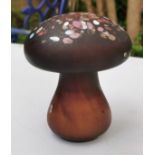 A Monica Backström Kosta Boda Swedish Art Glass Mushroom