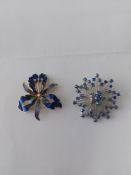 Two Vintage Brooches