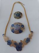 Crown and Fish Jewellery Set - 5 Pieces