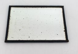 Vintage Leather Pocket Mirror