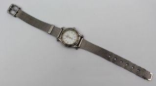 Giorgio Armani Le Collezioni Quartz Wristwatch – Stainless Steel Mesh Strap
