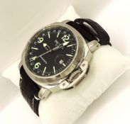 'New' Parnis Panerai Gmt 44mm Automatic Watch