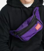 10 x Manhattan Portage Alleycat bum bag in purple RRP Â£40.00 ea L6b