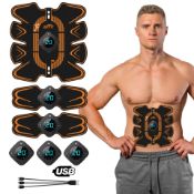 5 x Abs Stimulator, Muscle Stimulator, Abdominal Muscle Trainer Lb37