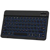 Bluetooth Keyboard,7-Color Backlit Multi-Device L4a