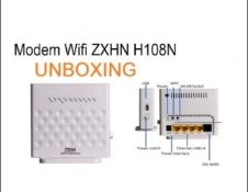 10 x ZTE ZXHN-H108N Wireless ADSL2+ Modem Router 300MPS RRP Â£29.99 ea