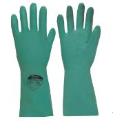 48 x Polyco Nitri-Tech III Chemical Resistant Gauntlet Gloves RRP Â£2.74 ea