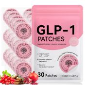 10 x Packs of 30 GLP-1 Patches with L Glutamine, Berberine & Pomegranate L8b
