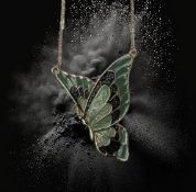 48 x Green Butterfly Necklace