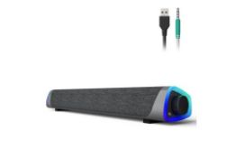Surround Sound Portable Computer Sound Bar RRP Â£25.99 L3b