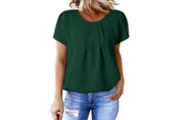 17 x Women Casual Round Neck Tops - Assorted Sizes Lb38