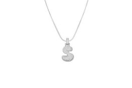 10 x Bubble Letter Necklace. Balloon Name Initial RRP £16.99 ea Lb1a