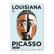 Pablo Picasso 'Head of A Woman' (1961). Exhibition Poster