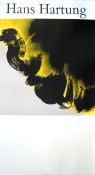Hans Hartung 'Stormcloud' 1985 Certificate of Provenance.