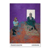 Francis Bacon - Man and Child (1963) Exhibition Poster